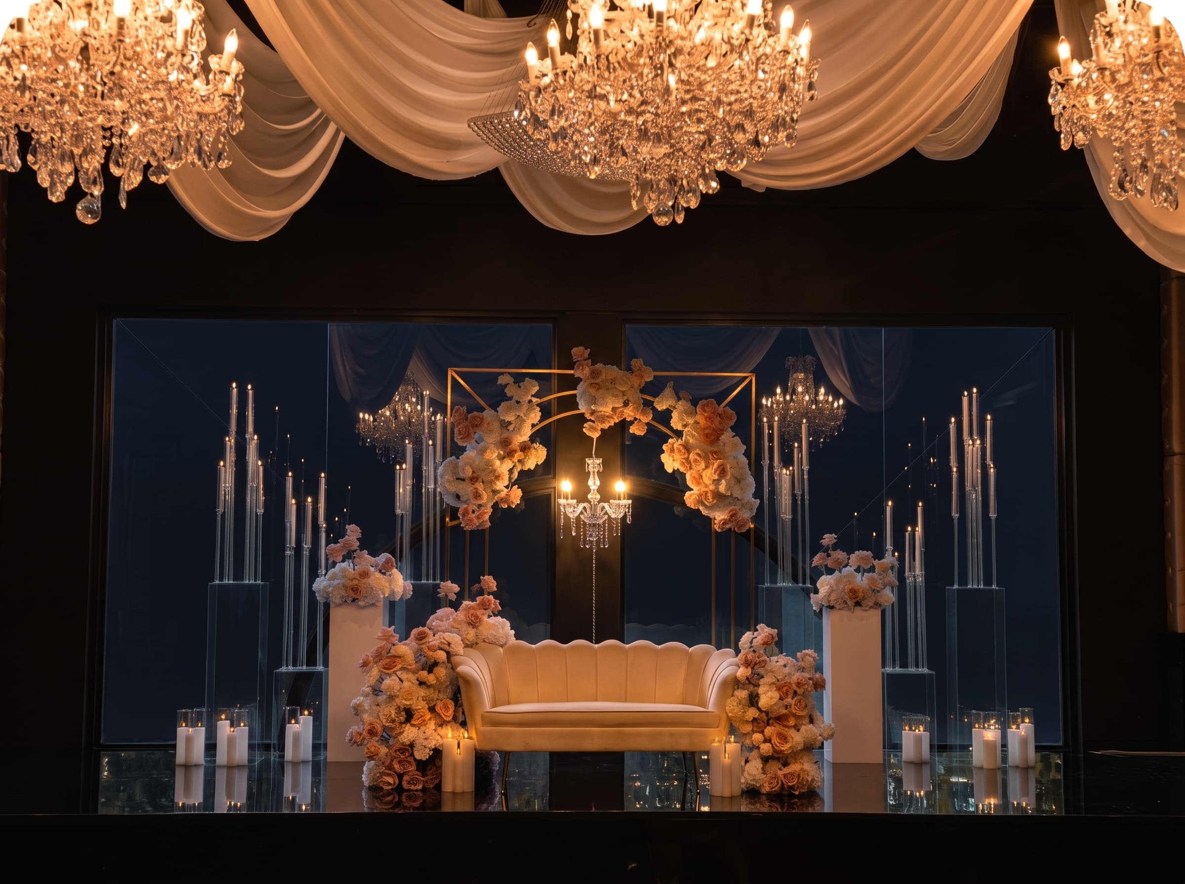 Champagne Arch — Skyline View